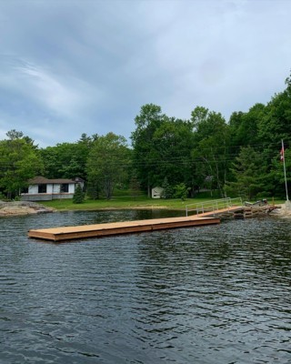 12ft x 40ft Floating Pontoon Dock in Point au Baril.jpeg